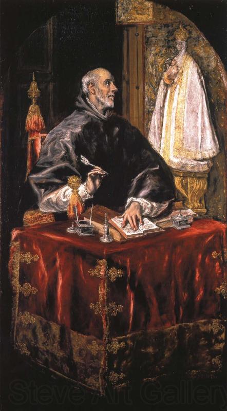 El Greco St Jerom as Cardinal Norge oil painting art